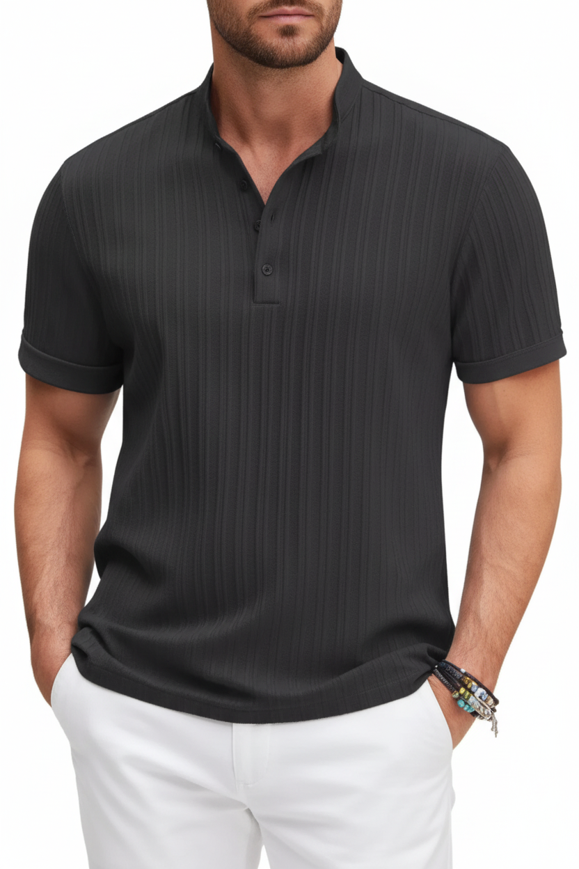 Elevate Button-Up Polo