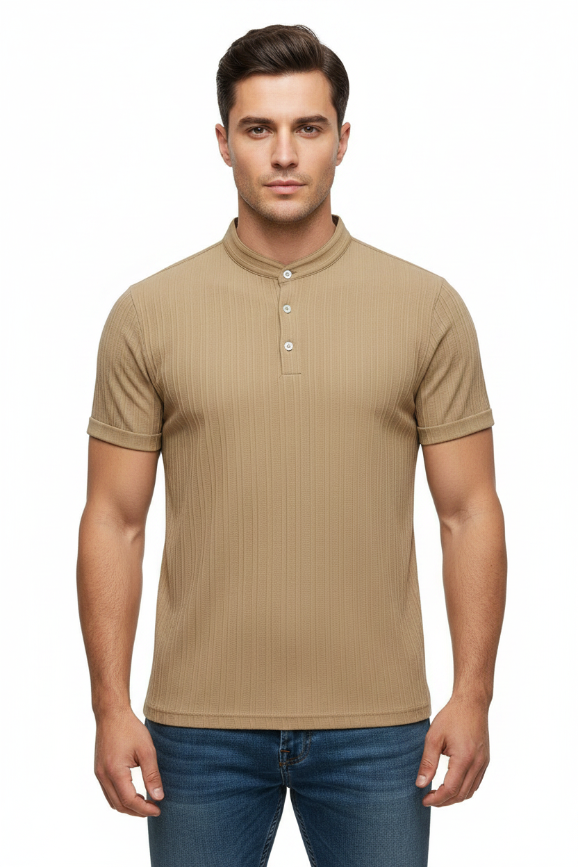 Elevate Button-Up Polo